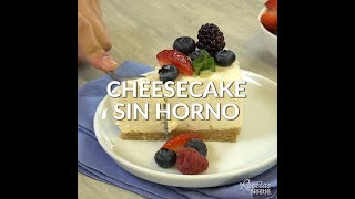 CHEESECAKE SIN HORNO [upl. by Nally]