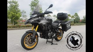 Benelli TRK 502 Malaysia Review English [upl. by Shep386]