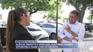 Eleitores de São Luís decidem sobre passe livre estudantil neste domingo 6 [upl. by Linsk319]