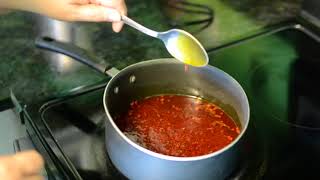 COMO HACER ACEITE DE ACHIOTE FACIL RICOS PARA LAS COMIDAS [upl. by Anauqcaj]