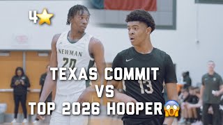 4 STAR TEXAS COMMIT Nicolas Codie vs TOP 2026 Guard Bryce Dixon MUST SEE👀 [upl. by Iht]