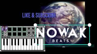 The World Is Yours Rap beat Nowak Beats Akai Mpk mini play Mpc beat [upl. by Nelleh735]