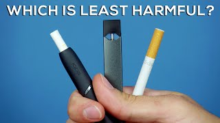 Vaping vs Smoking vs IQOS Which is Least Harmful 🚬 [upl. by Namdor974]