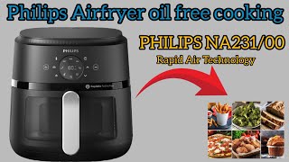 PHILIPS NA23100 62L 2000 Watt Air Fryer with Rapid Air TechnologyOIL FREE COOKING 😋😋😋 [upl. by Osrit851]