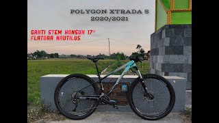 POLYGON XTRADA 5 20202021 GANTI STEM HONSUN [upl. by Ribble]