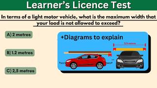 Learners Licence Test Questions WITH DIAGRAMS  Can You Answer Them [upl. by Ahrat767]