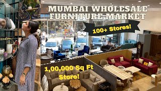 WHOLESALE FURNITURE MARKET IN MUMBAI  Kasheli Furniture Market  Bhiwandi Furniture Market [upl. by Averat]