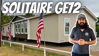 Solitaire Homes GE72 Full Tour  Double Wide Manufactured Home [upl. by Olivette]