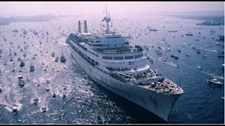 SS Canberras Triumphant Return from the Falklands War  July 11 1982  CBS Evening News [upl. by Sela]