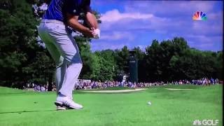 Dustin Johnson  3Wood 16000 fps Slow Motion 2016 [upl. by Erny829]