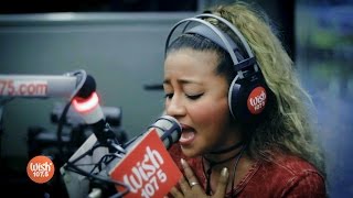 Liezel Garcia sings quotGisingin ang Pusoquot Pure Love OST LIVE on Wish 1075 Bus [upl. by Joette193]