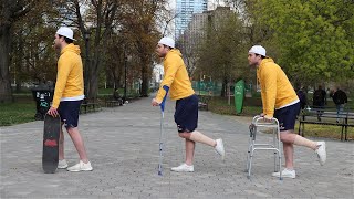 Cripple Time Travel  Triplet Prank [upl. by Katheryn]