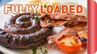 Fully Loaded English Breakfast Recipe  Big Night In  Sorted Food [upl. by Anairuy]