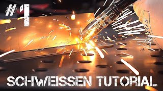 Schweißen Tutorial für absolute Beginner  MAG für Einsteiger wie geht das  Teil 1 [upl. by Phoebe]