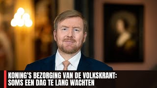 Konings Bezorging van de Volkskrant Soms een Dag te Lang Wachten [upl. by Staten598]