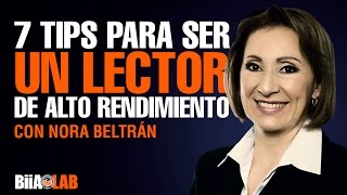 Nora Beltrán  Lectura de alto rendimiento [upl. by Ynettirb]