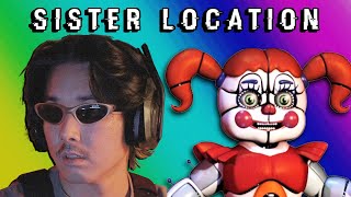 Five Nights at Freddys Sister Location  Full Horror Game Playthrough w Lui  FaceCam [upl. by Elyac437]