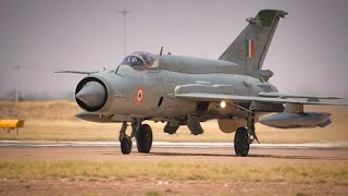 ⚠️ NO HEADPHONESSUPER LOUD  Indian Air Force MiG 21 SCRAMBLES [upl. by Haywood525]