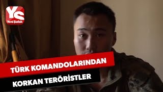 Türk komandolarını gören teröristler Aman Tanrım Türkler geliyor [upl. by Yanej]