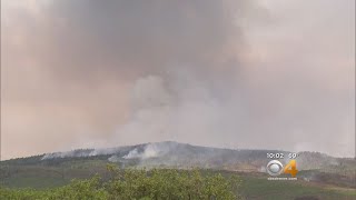 Lake Christine Fire Grows Again [upl. by Nylrad15]