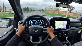 2023 Ford F150 PowerBoost Hybrid  POV Review [upl. by Jenny]