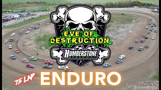 🏁 Humberstone Speedway 102823 EVE OF DESTRUCTION 2023  75 LAP ENDURO [upl. by Assen752]