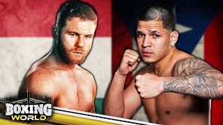 Canelo Alvarez vs Edgar Berlanga Fight Preview  Fight Forecast  Boxing World [upl. by Hardden]