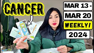 😍CANCER😍DAMN CANCER THEY IGNORED YOU NOW THEY WANT YOU BUT HEAR THIS MESSAGE FIRST😱MAR 1320😱 [upl. by Yme771]