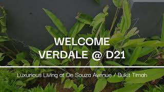 VERDALE Luxurious Condominium at De Souza Avenue  Bukit Timah [upl. by Aneris]