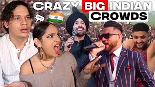 This is actually NUTS Latinos react to The Best PUNJABI Concert Crowds [upl. by Lidaa783]