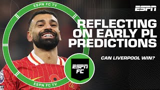 ESPN FC adjusts their Premier League Predictions 🔮 Can Liverpool hold their lead [upl. by Anelrac]