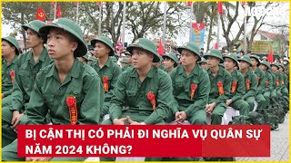 Bị cận thị có phải đi nghĩa vụ quân sự năm 2024 không  Báo Lao Động [upl. by Yaras]