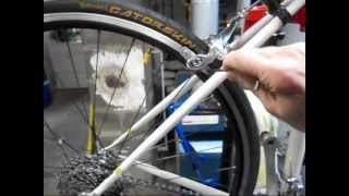 Further Bicycle Brake Adjustments [upl. by Ahsiri]