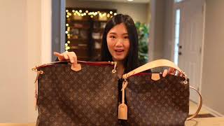 Louis Vuitton Graceful PM and Graceful MM Comparison and review  by Mcraft Leather [upl. by Airet489]