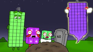 Mother left us too soon Numberblocks 60  Numberblocks fanmade coloring story [upl. by Razid225]