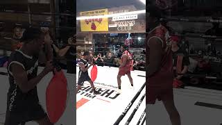 One of the most epic combos weve ever seen 🔥🥊🚀pillow fight mma combatsports boxing sports [upl. by Lustick706]