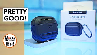 Spigen Rugged Armor Review for the AirPod Pro  Im sold [upl. by Boland]