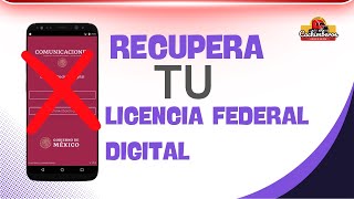 quotCómo Recuperar tu Licencia Federal Digital en tu Celular  Guía Paso a Paso 2024quot [upl. by September]