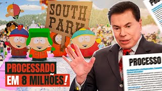 O DIA QUE SOUTH PARK FERROU O SILVIO SANTOS [upl. by Ahsienel]