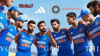 India T20 World Cup Kit Launch  Shubman Gill amp Rinku singh [upl. by Ahsimac]