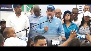 Excandidato alcalde Puerto Plata Javier Clark del PLD pasa apoyar reelección de Luis Abinader [upl. by Consuela894]