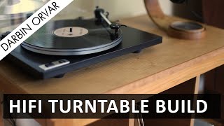 Building a HIFI Record Player Stand [upl. by Elexa262]