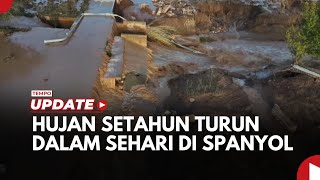 Hujan Setahun Turun Dalam Sehari Bikin Spanyol Dilanda Banjir Terbesar [upl. by Stanfield554]