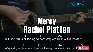 Rachel Platten  Mercy Guitar Chords Lyrics [upl. by Asilat379]