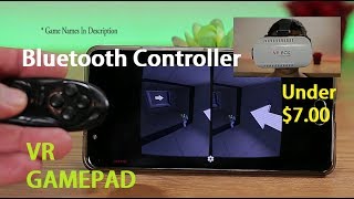 VR Bluetooth Mini Controller 4 in 1 GamePad [upl. by Ainesell163]