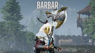 BRUTAL Poleaxe Montage  BARBAR Conquerors Blade [upl. by Sherline]