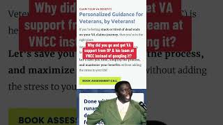 It’s your service your claim so it’s also your choice Pick what works for you vaclaims veterans [upl. by Zindman]