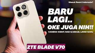 BARU LAGI ZTE BLADE V70 RESMI RILIS  SPESIFIKASI LENGKAP DAN HARGA [upl. by Rozamond879]