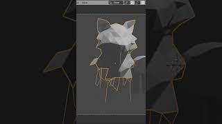 Modeling a low poly Fox Blender [upl. by Cira118]