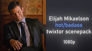 Elijah Mikaelson hotbadass twixtor scenepack 1080p with coloring [upl. by Had]